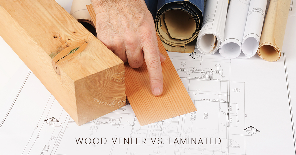 Difference Between Laminate & Wood Veneer + How to Paint Both!